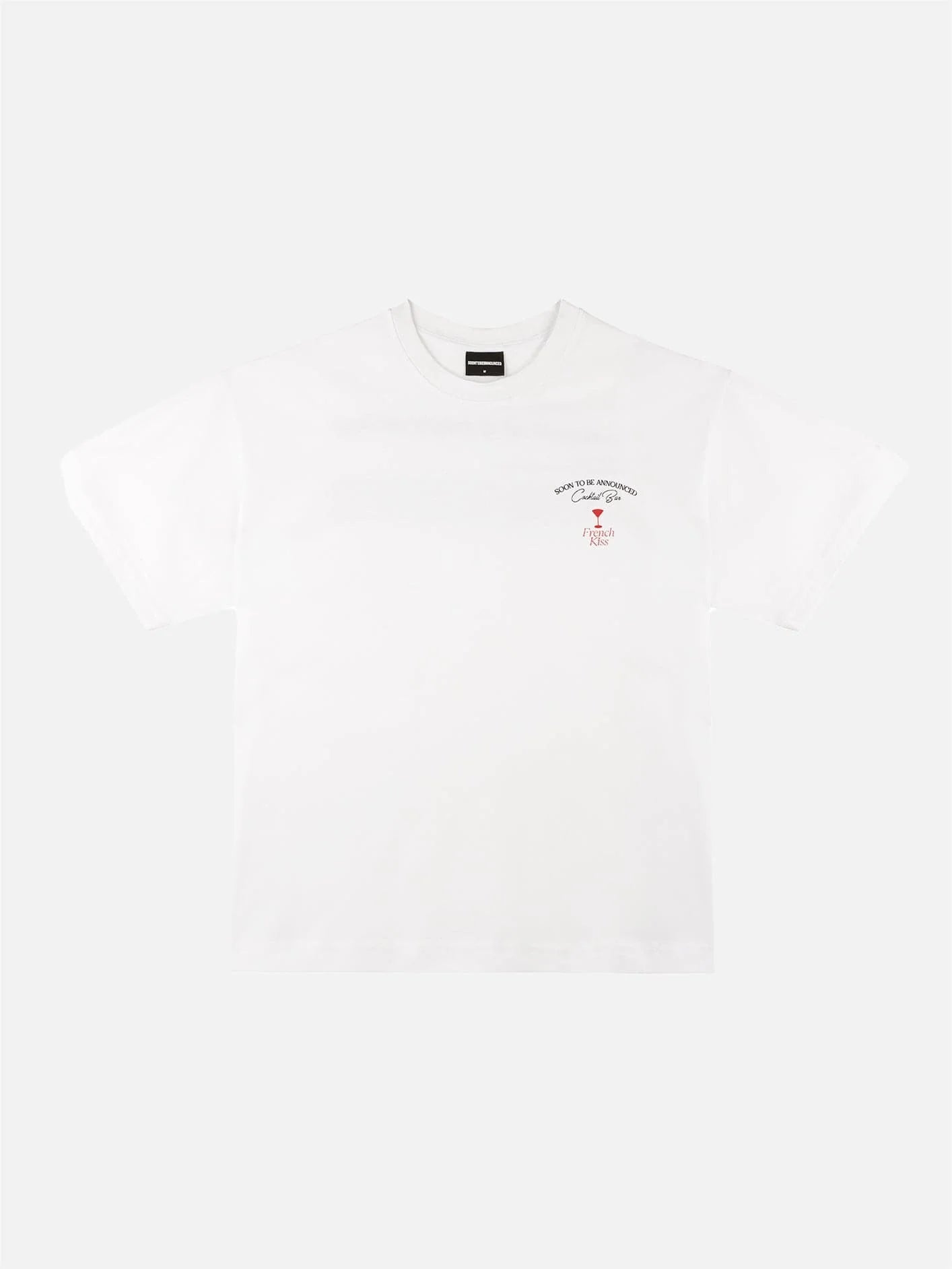 SOON TO BE ANNOUNCED French Kiss T-shirt White