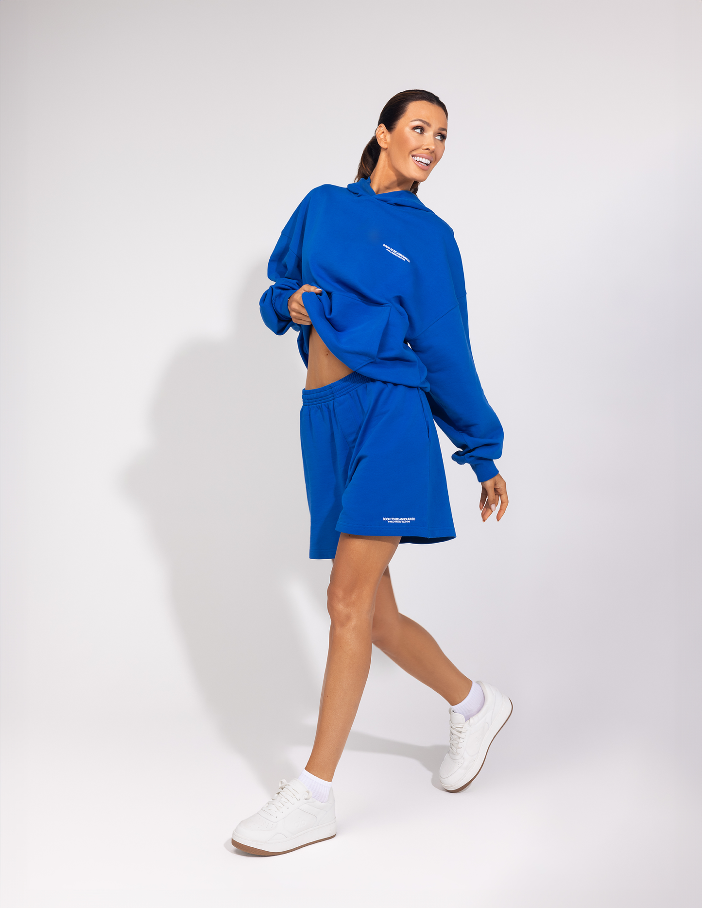 SOON TO BE ANNOUNCED Well Created Hoodie Blue