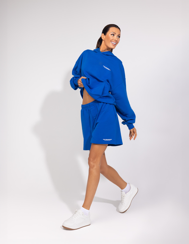 SOON TO BE ANNOUNCED Well Created Hoodie Blue