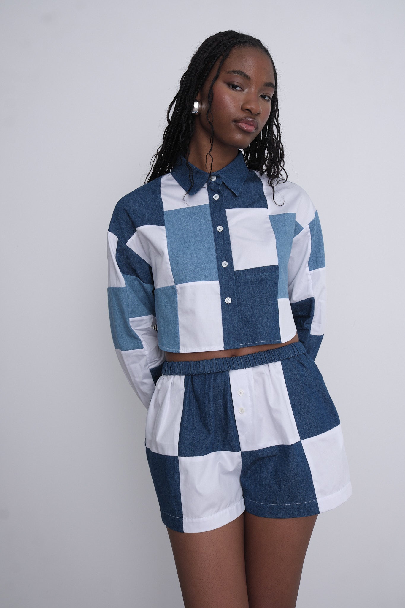 CEKETTE Patchwork Boxer Short