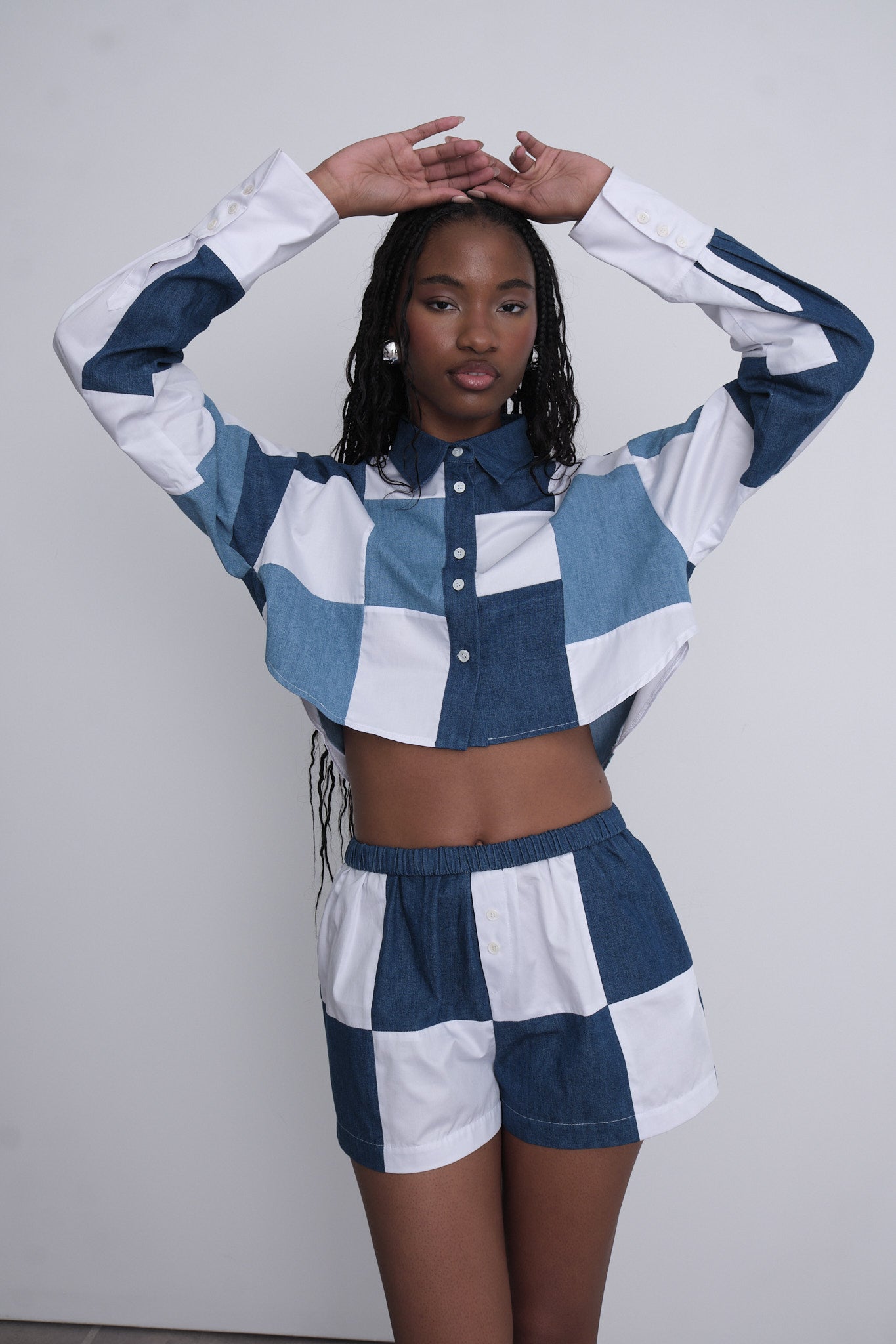 CEKETTE Patchwork Boxer Short