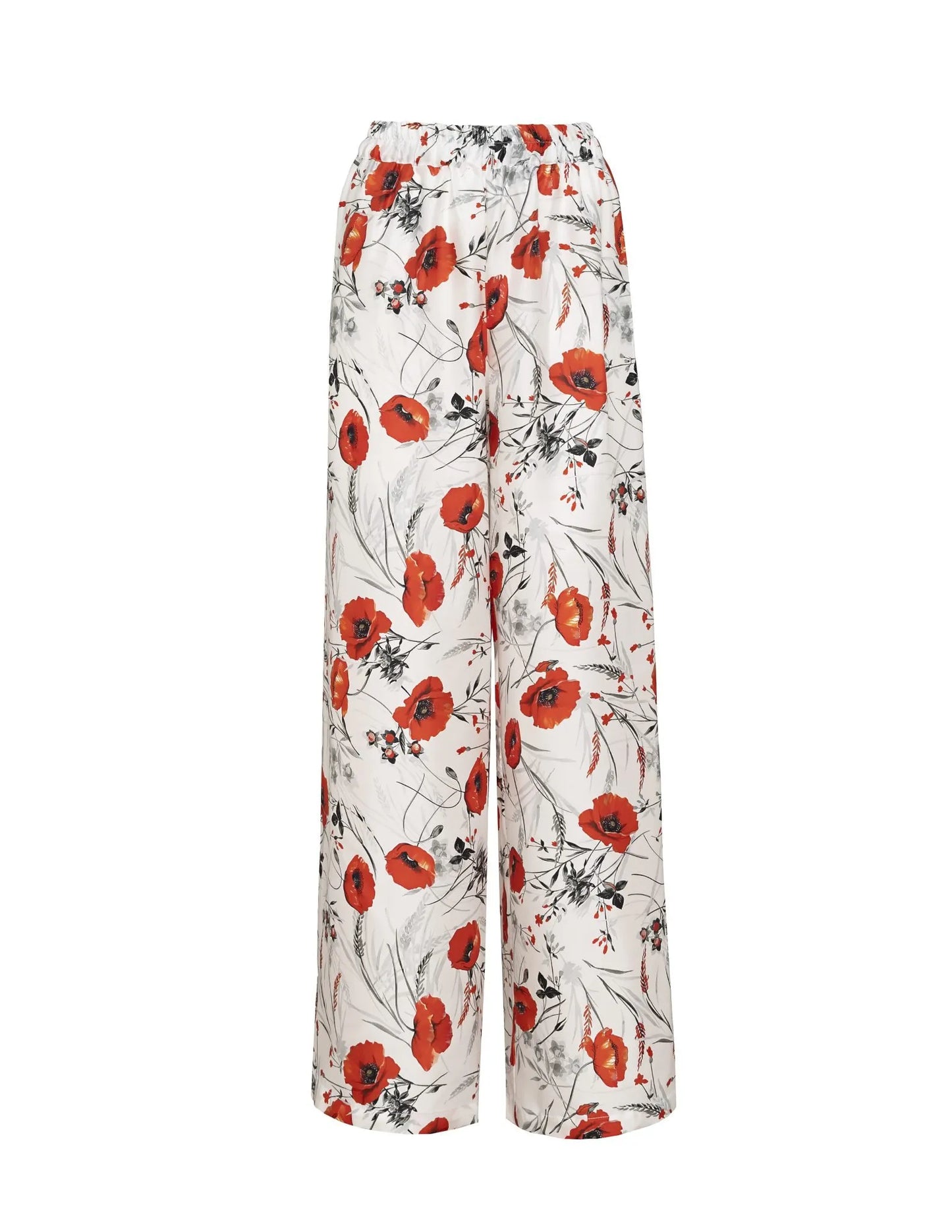 Karolina's Kingdom Monica Silk Palazzo Pants