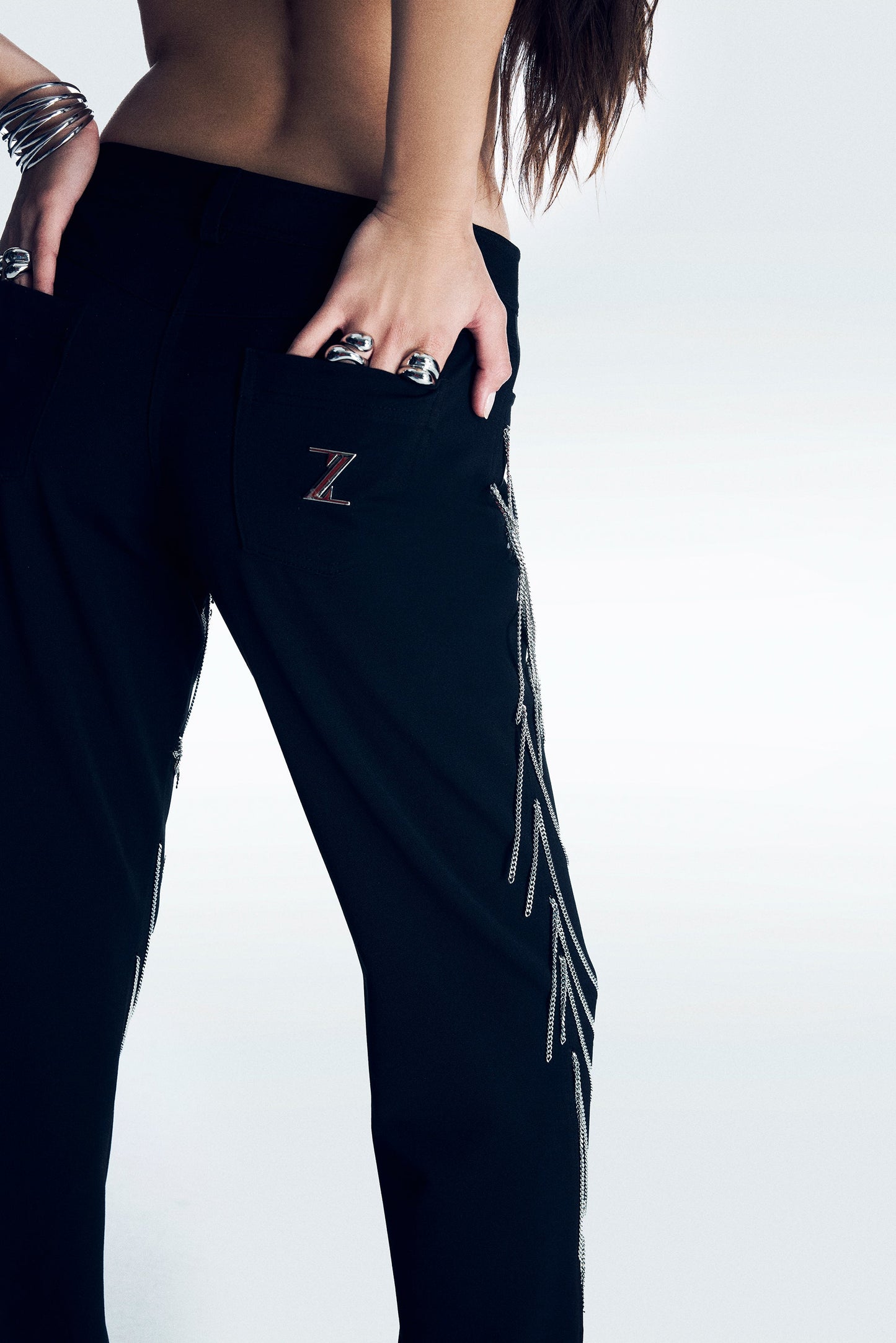 Zeynep Tosun Chain Pants
