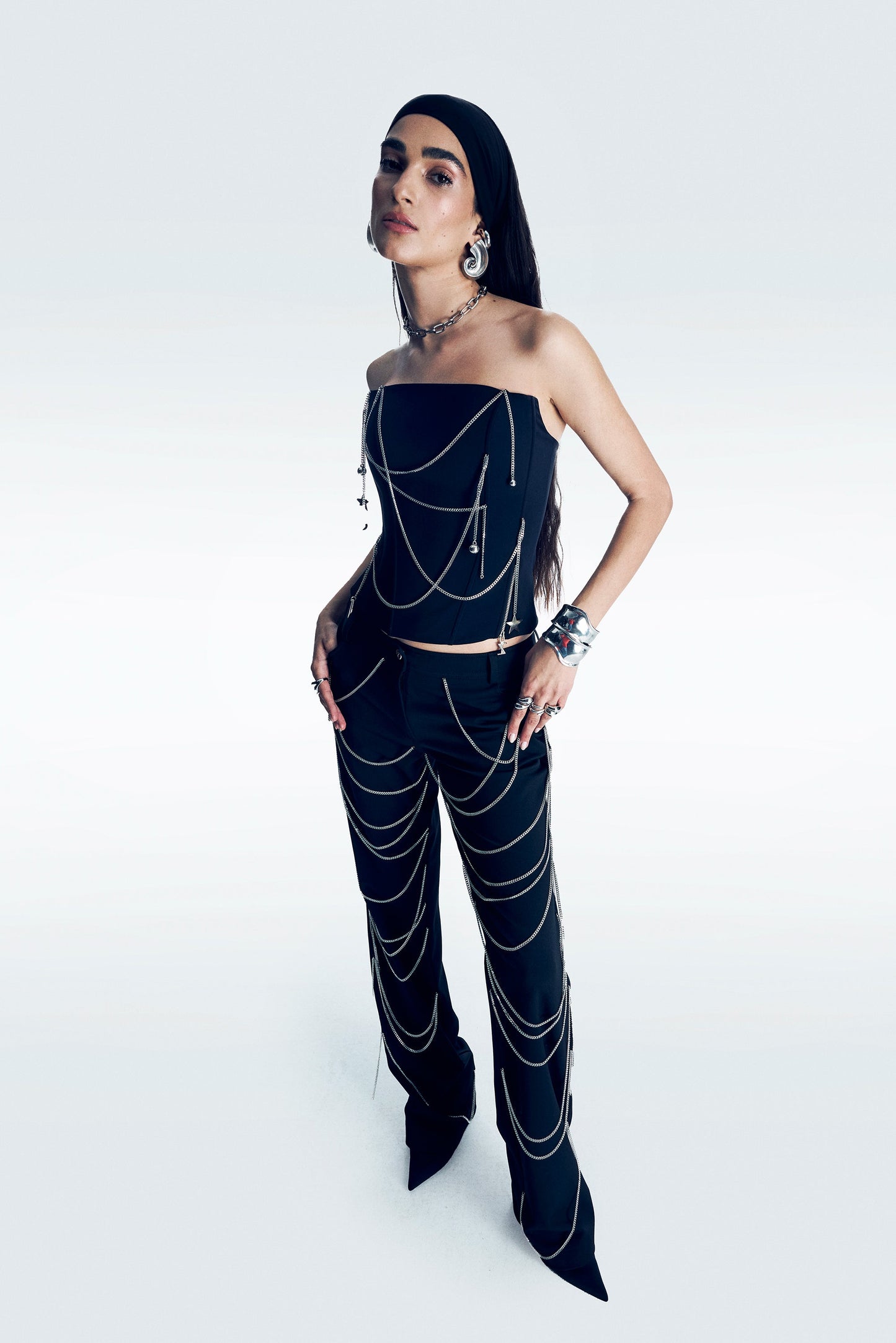 Zeynep Tosun Chain Pants