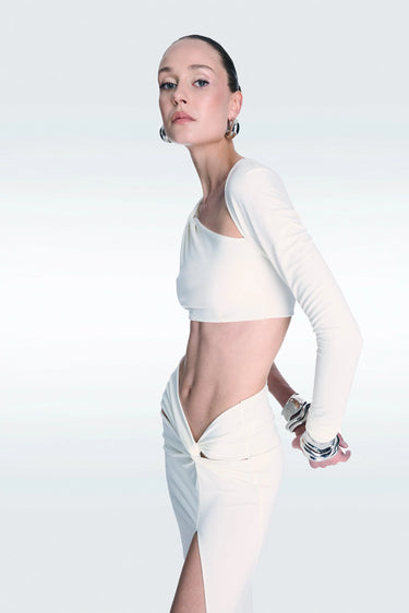 Zeynep Tosun Twist Skirt