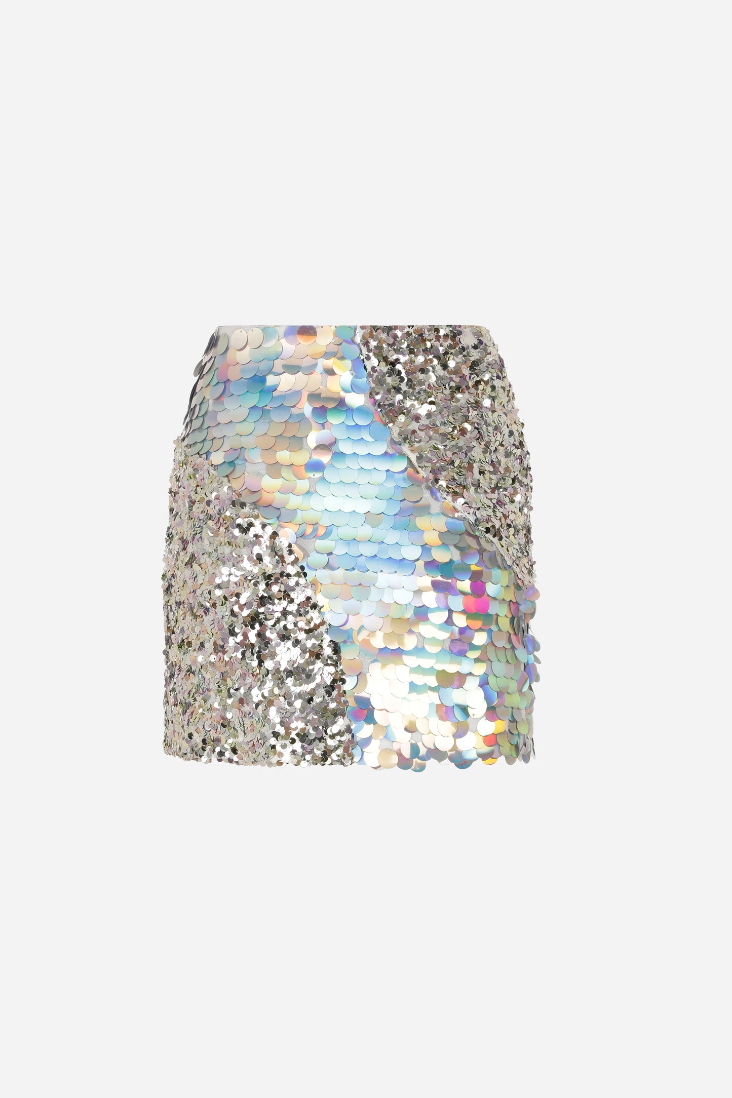 ILA ALDA Gradient Sequin Mini Skirt