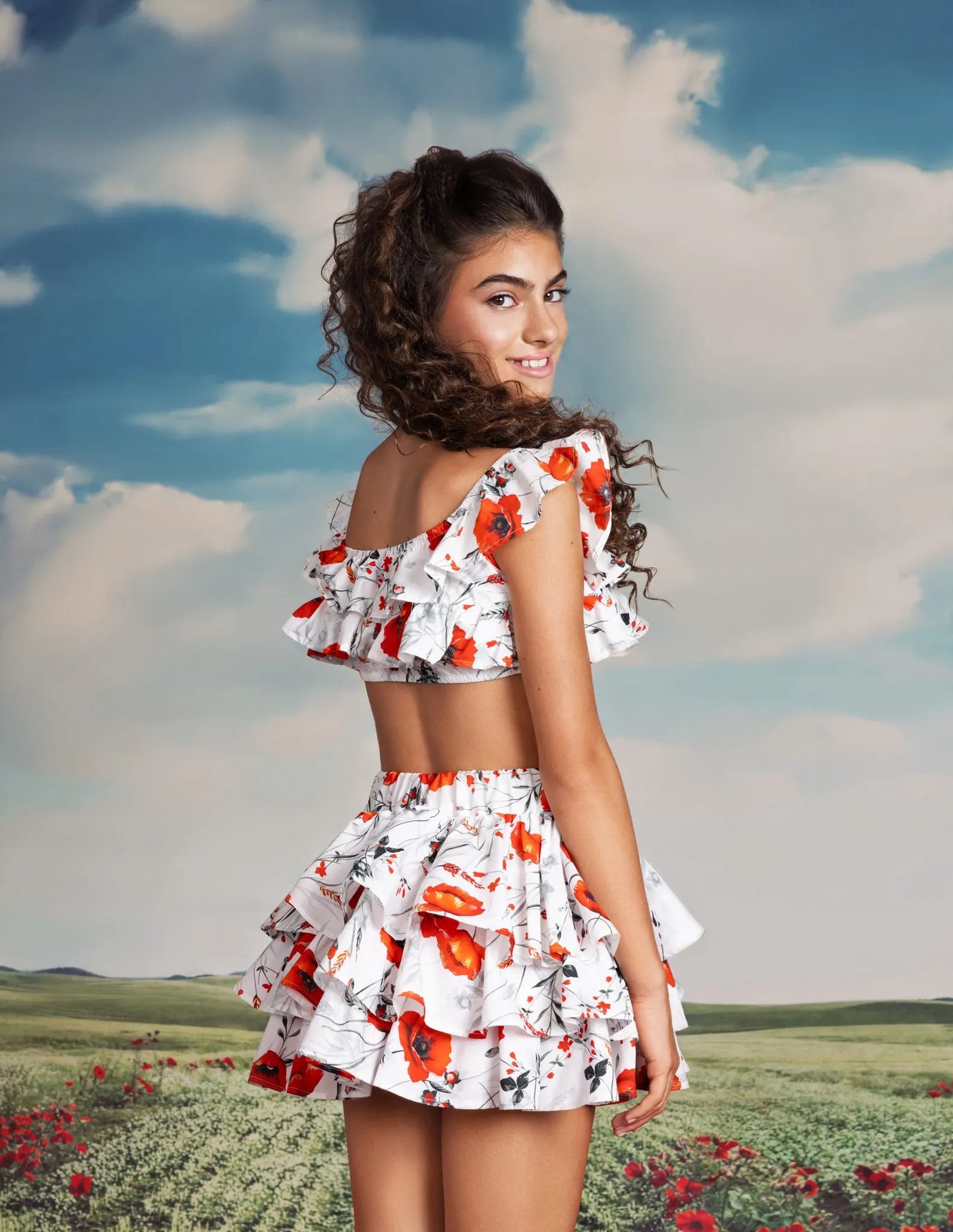 Karolina's Kingdom Carmelita Cropped Top Girls