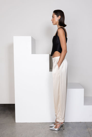 Simkhai Faye Slit Pant Stone