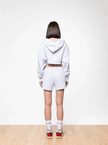 SOON TO BE ANNOUNCED Essentials Logo Shorts Grey Melange