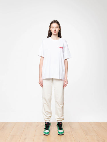 SOON TO BE ANNOUNCED Essentials Logo Regular Fit S/S T-shirt White