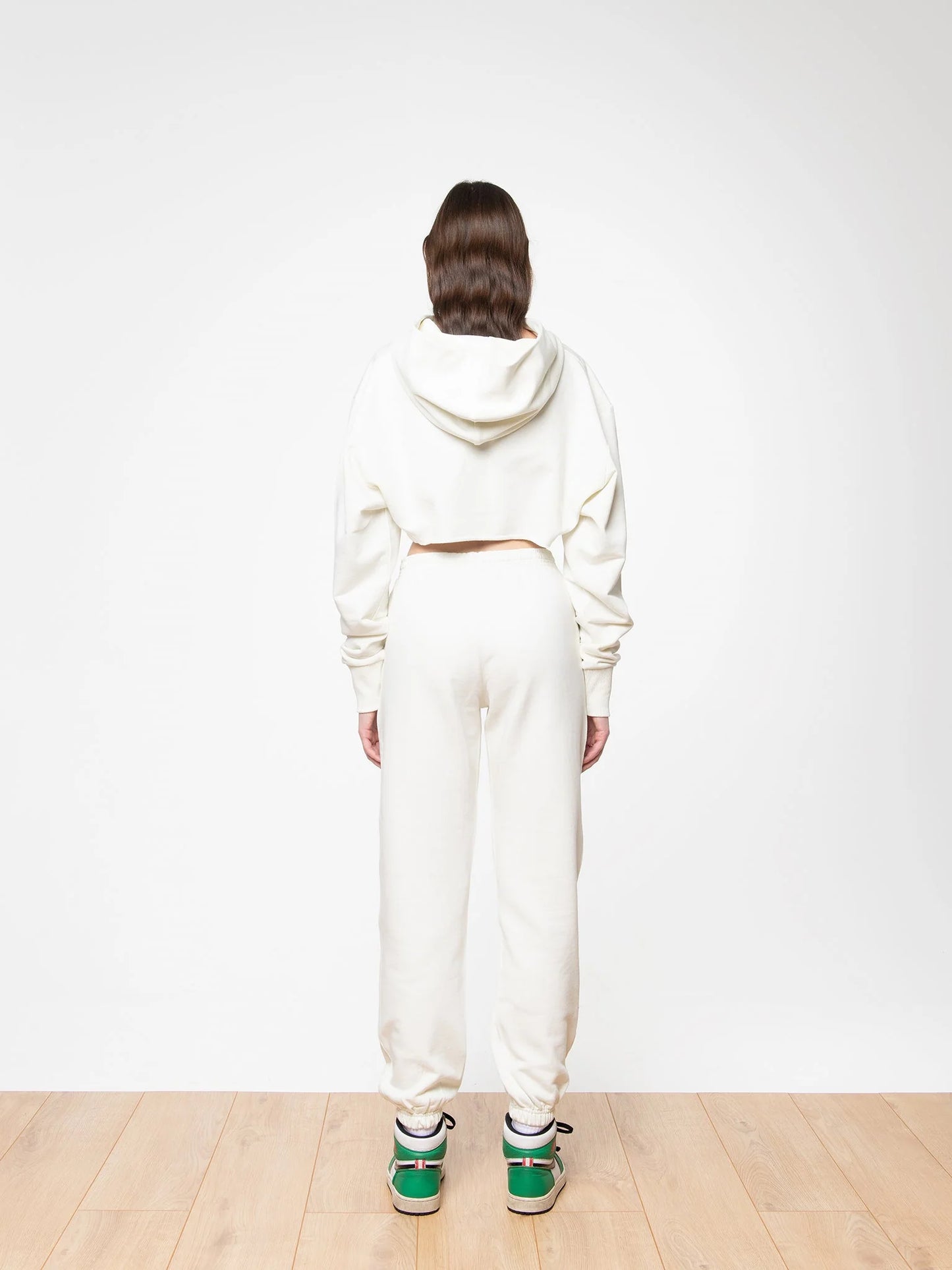SOON TO BE ANNOUNCED Essentials Logo Sweatpants White Asparagus