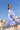 Sunday Saint Tropez Bella Ciao Flower Dress Blue