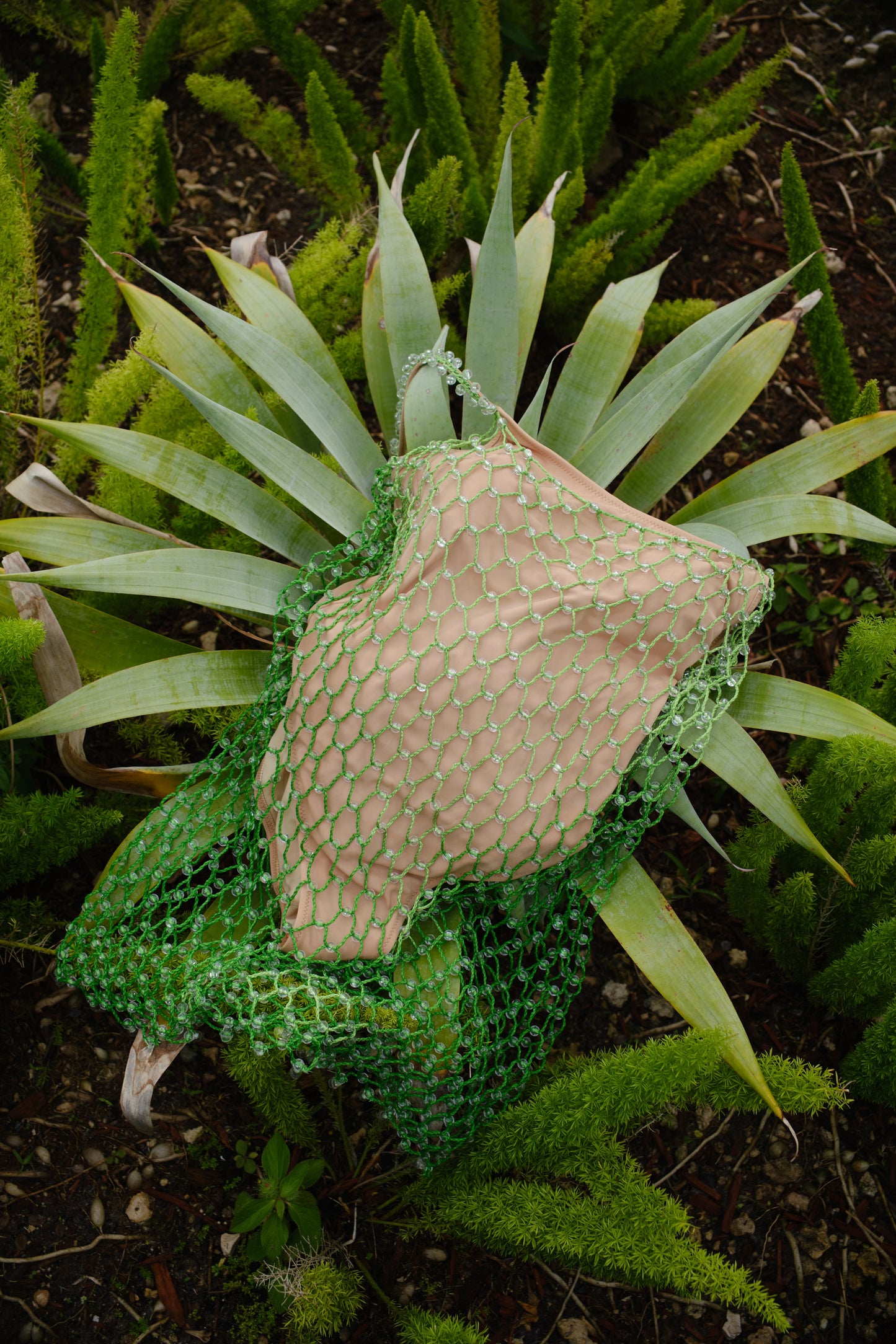 Moeva FLORA Green Swimsuit