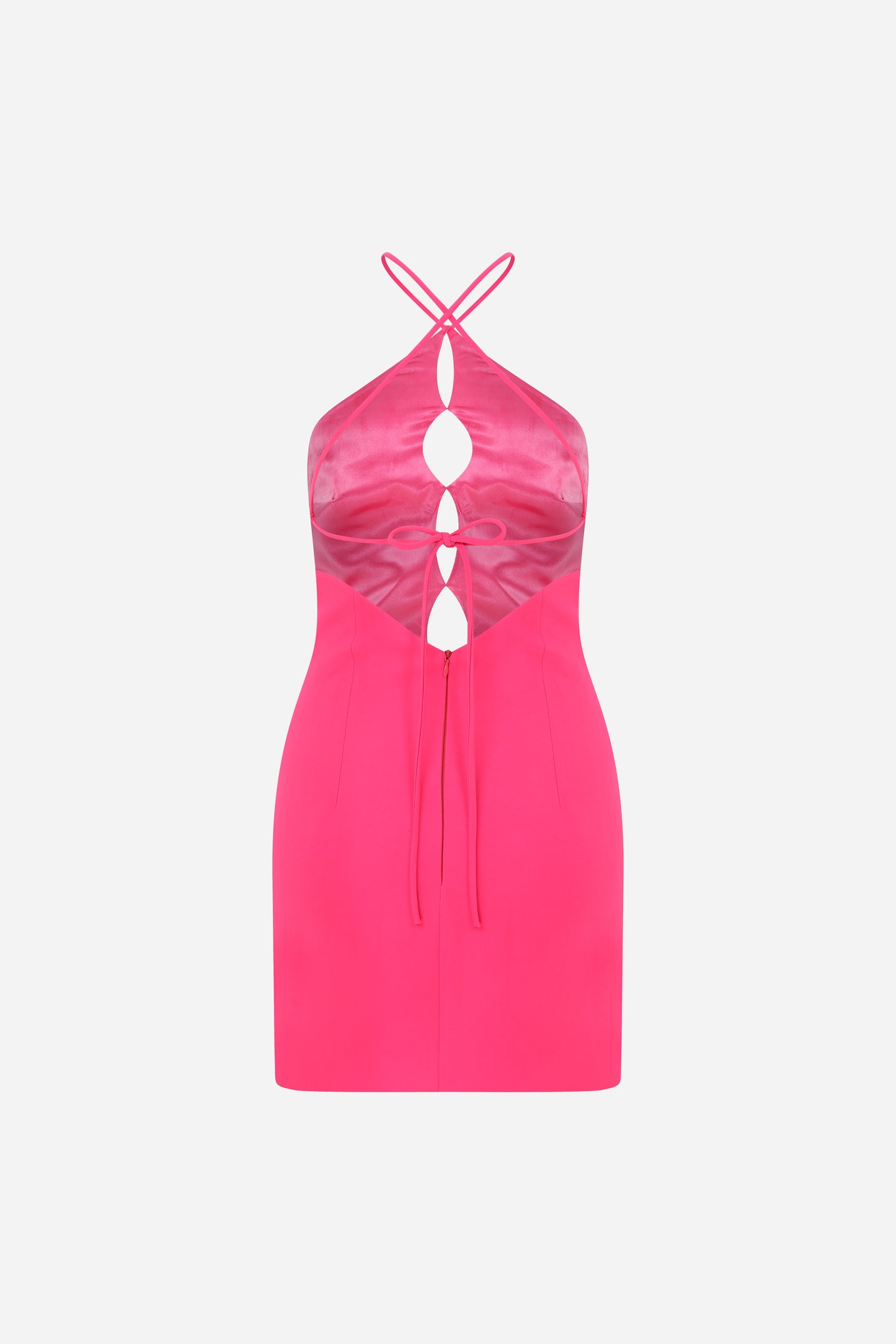 ILA GISELE Mini Dress with Cutout Details