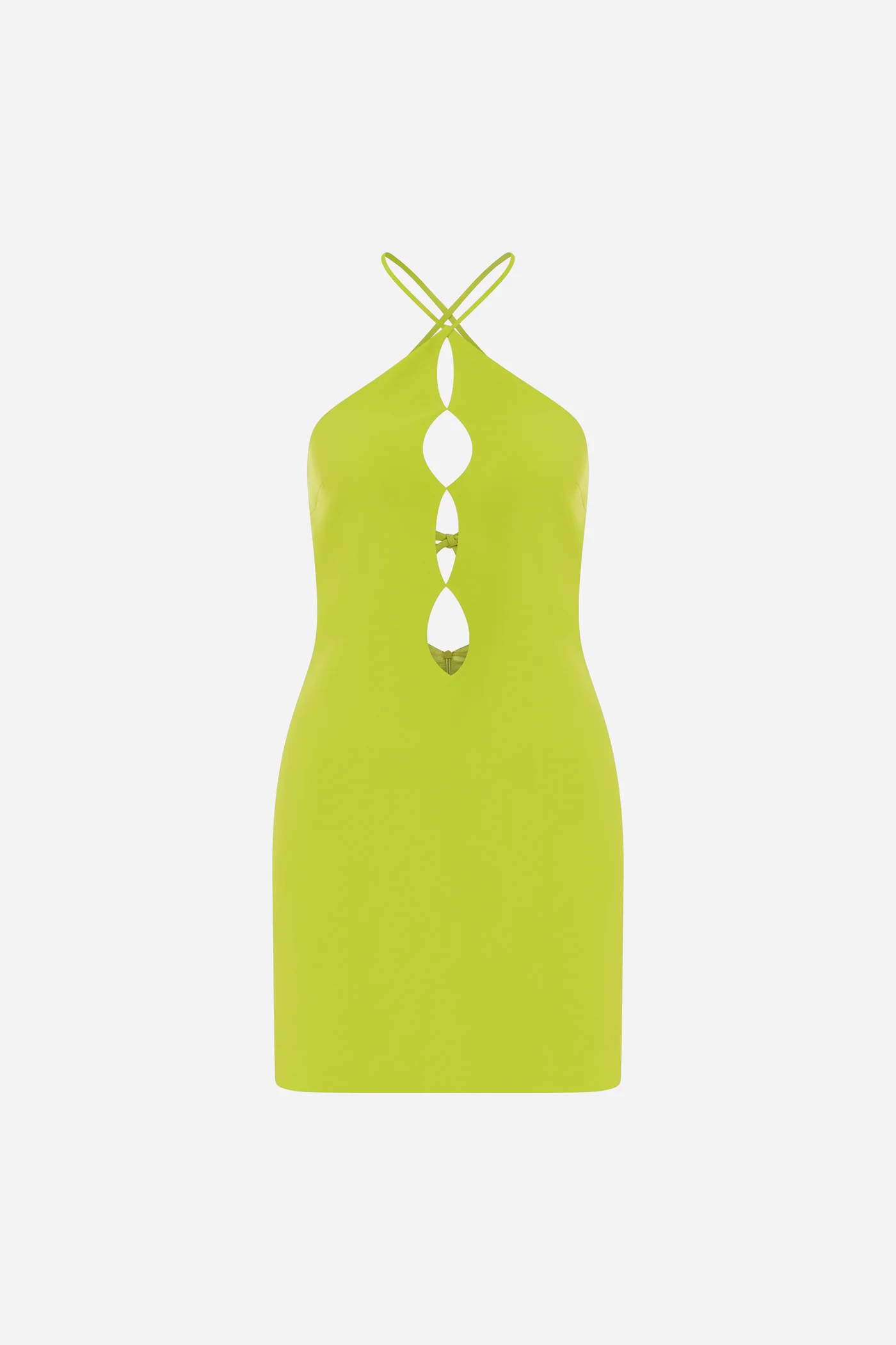 ILA GISELE Mini Dress with Cutout Details