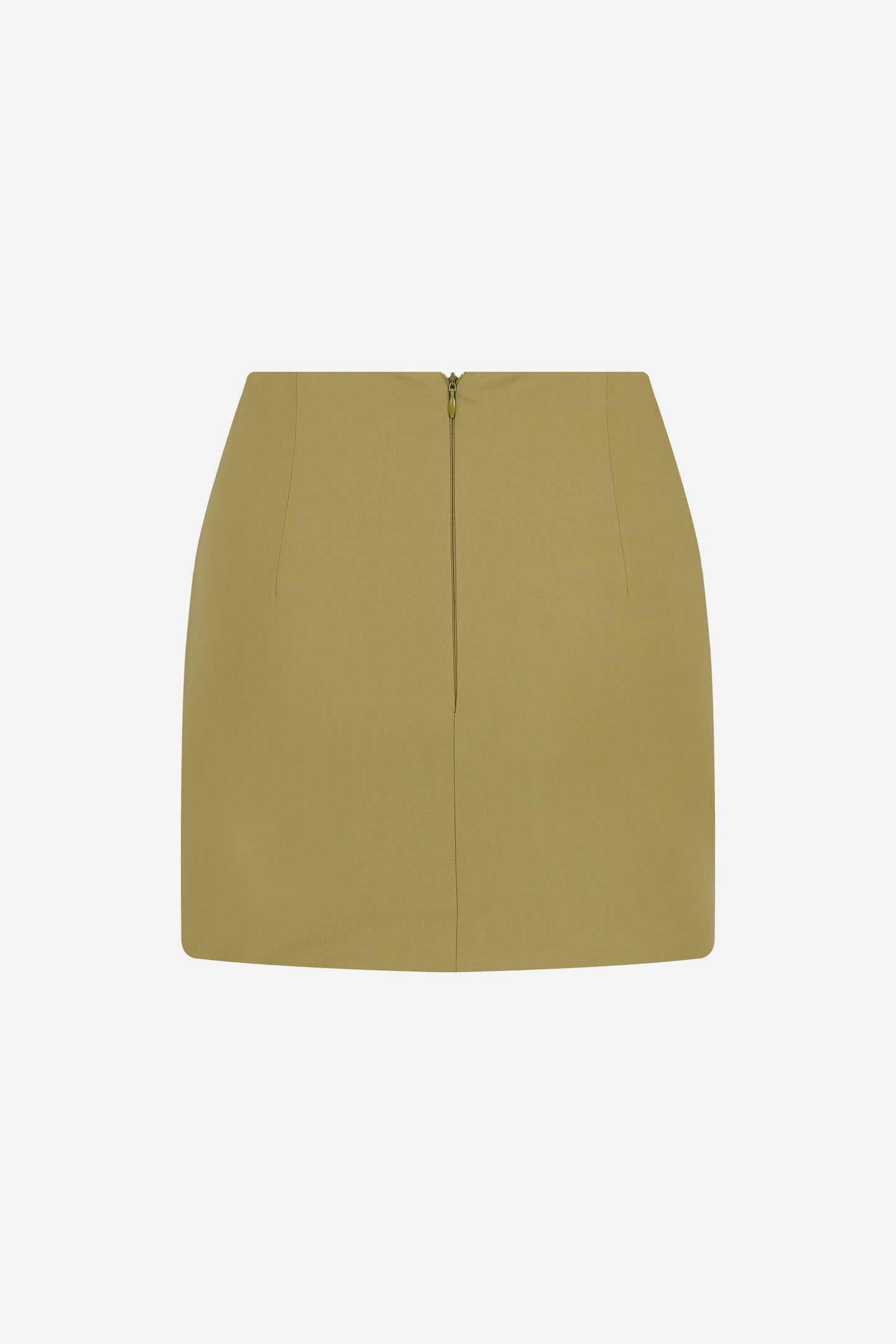 ILA PAVLA Mini Skirt With Two Ring Cut-outs