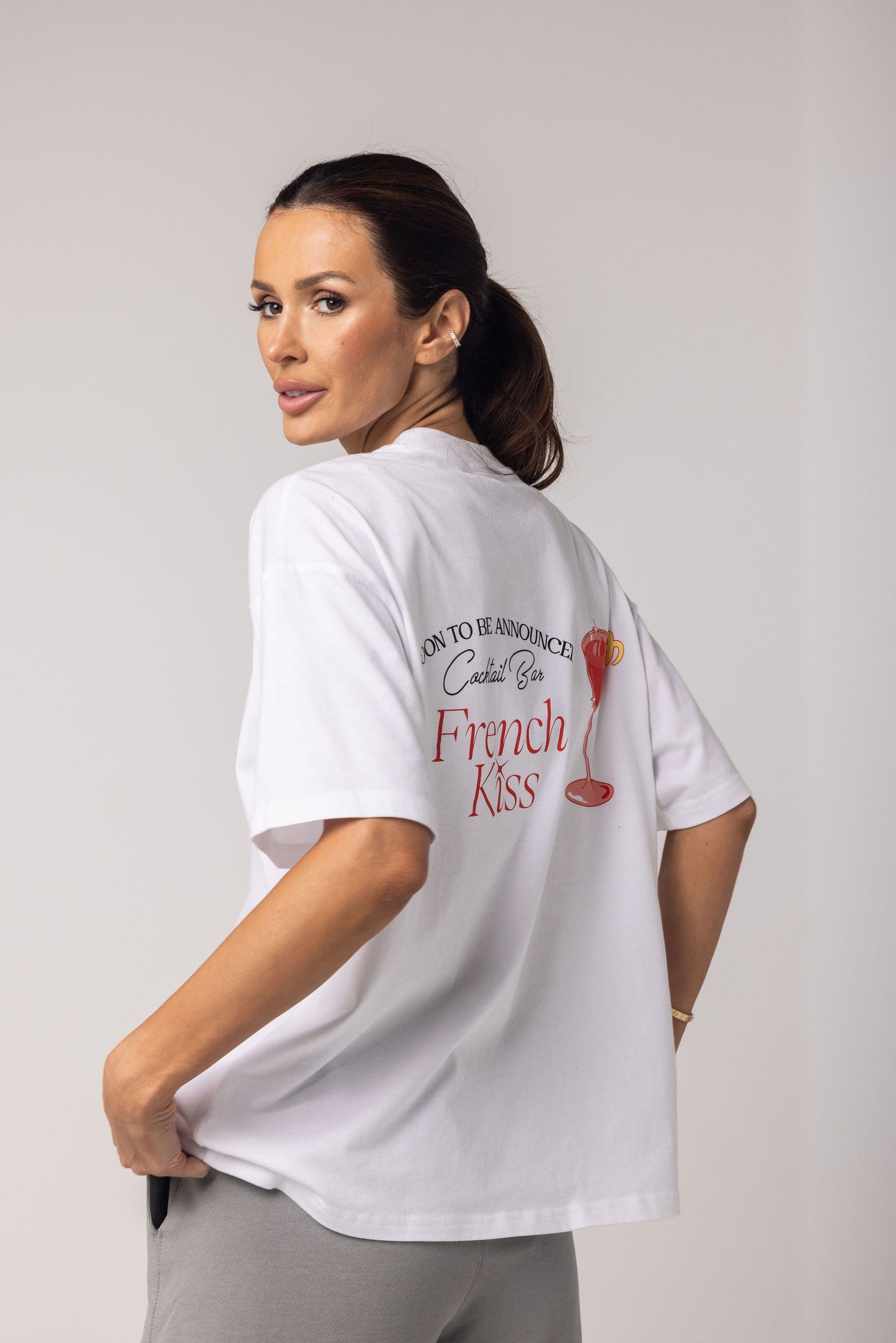 SOON TO BE ANNOUNCED French Kiss T-shirt White