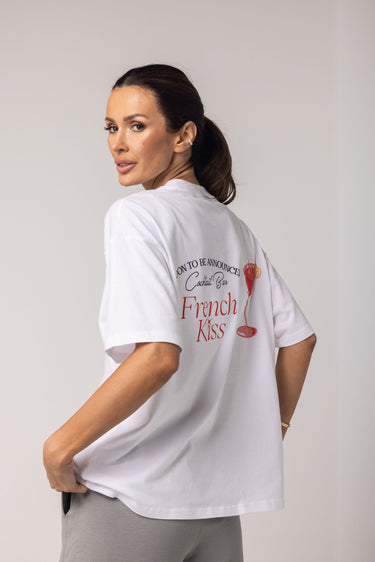 SOON TO BE ANNOUNCED French Kiss T-shirt White