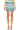 Simkhai Kimmie Plisse Mini Skirt Blue