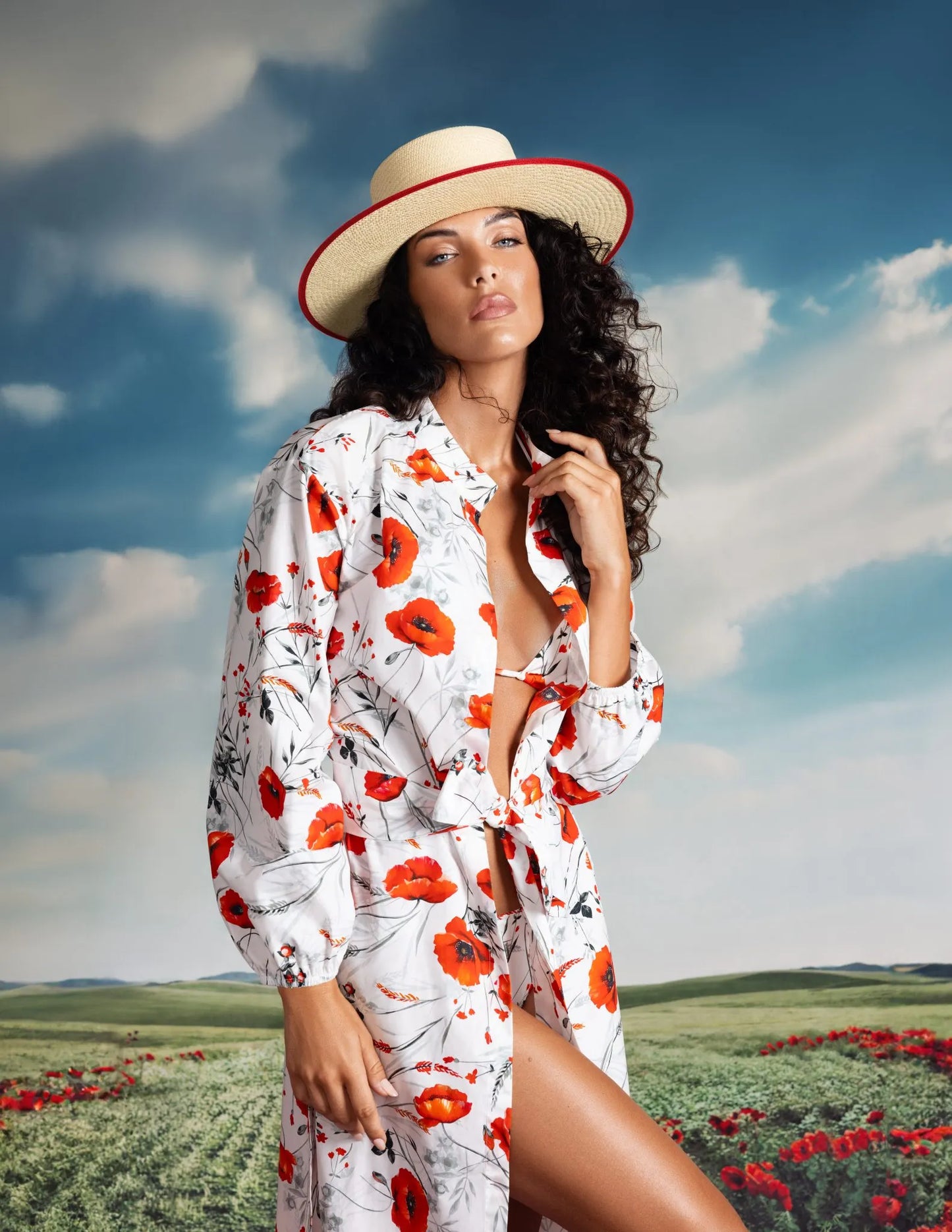Karolina's Kingdom Penelopa Silk Caftan