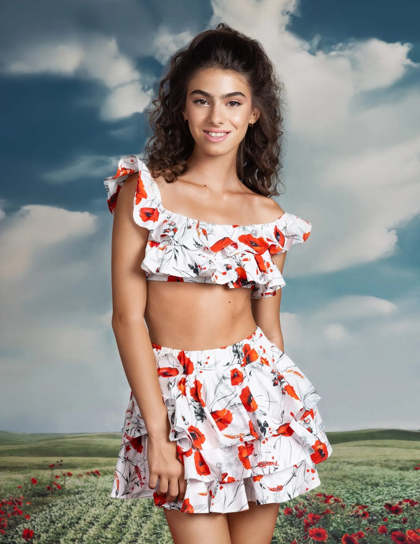 Karolina's Kingdom Carmelita Cropped Top Girls