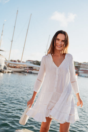 Sunday Saint Tropez Bella Ciao White Dress