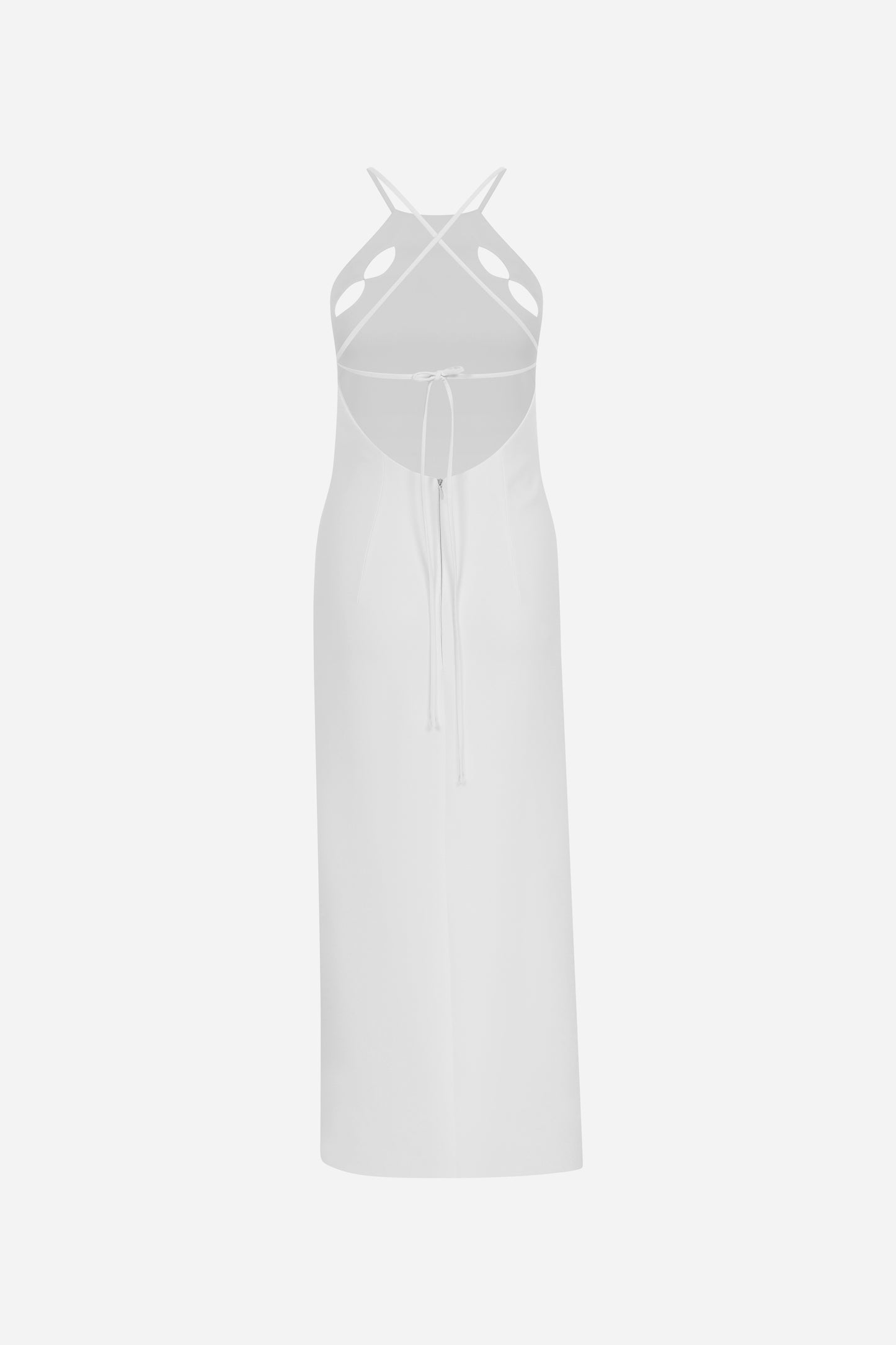 ILA MARIS Midi Dress with Side Cutout Details
