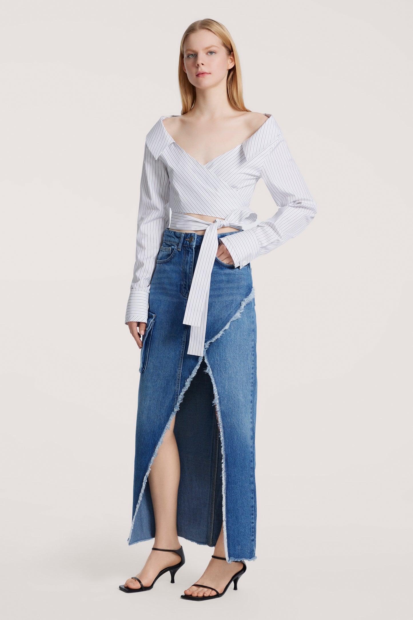 Muse For All CAMILLE Jean skirt