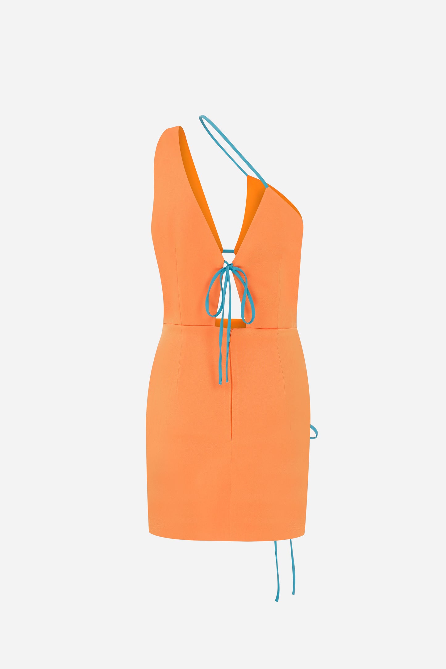 ILA PULIN Mini Dress with Contrast Straps