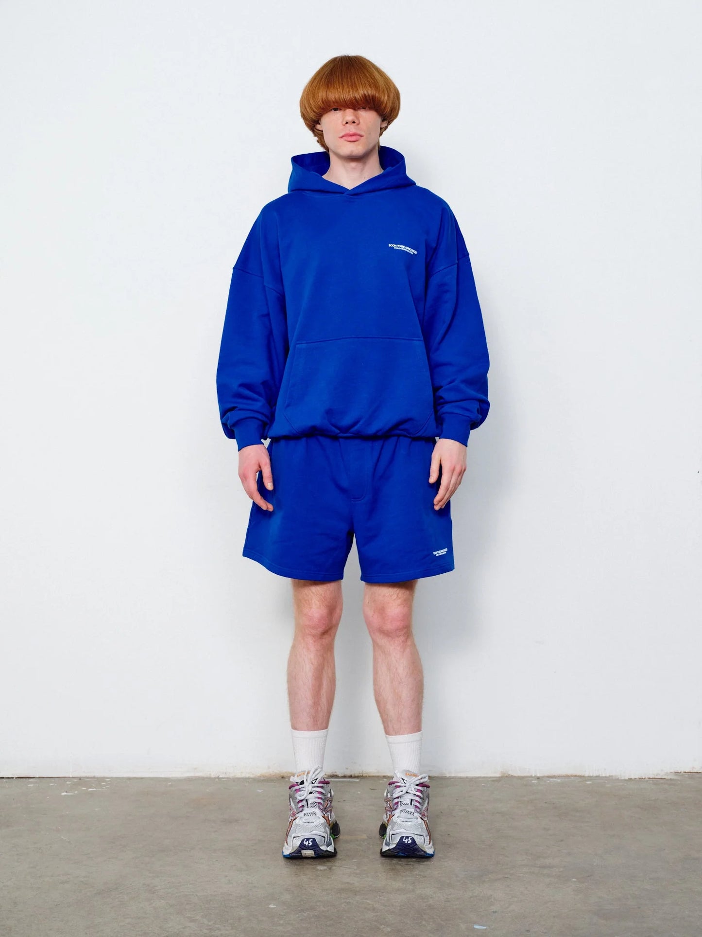 SOON TO BE ANNOUNCED Well Created Hoodie Blue