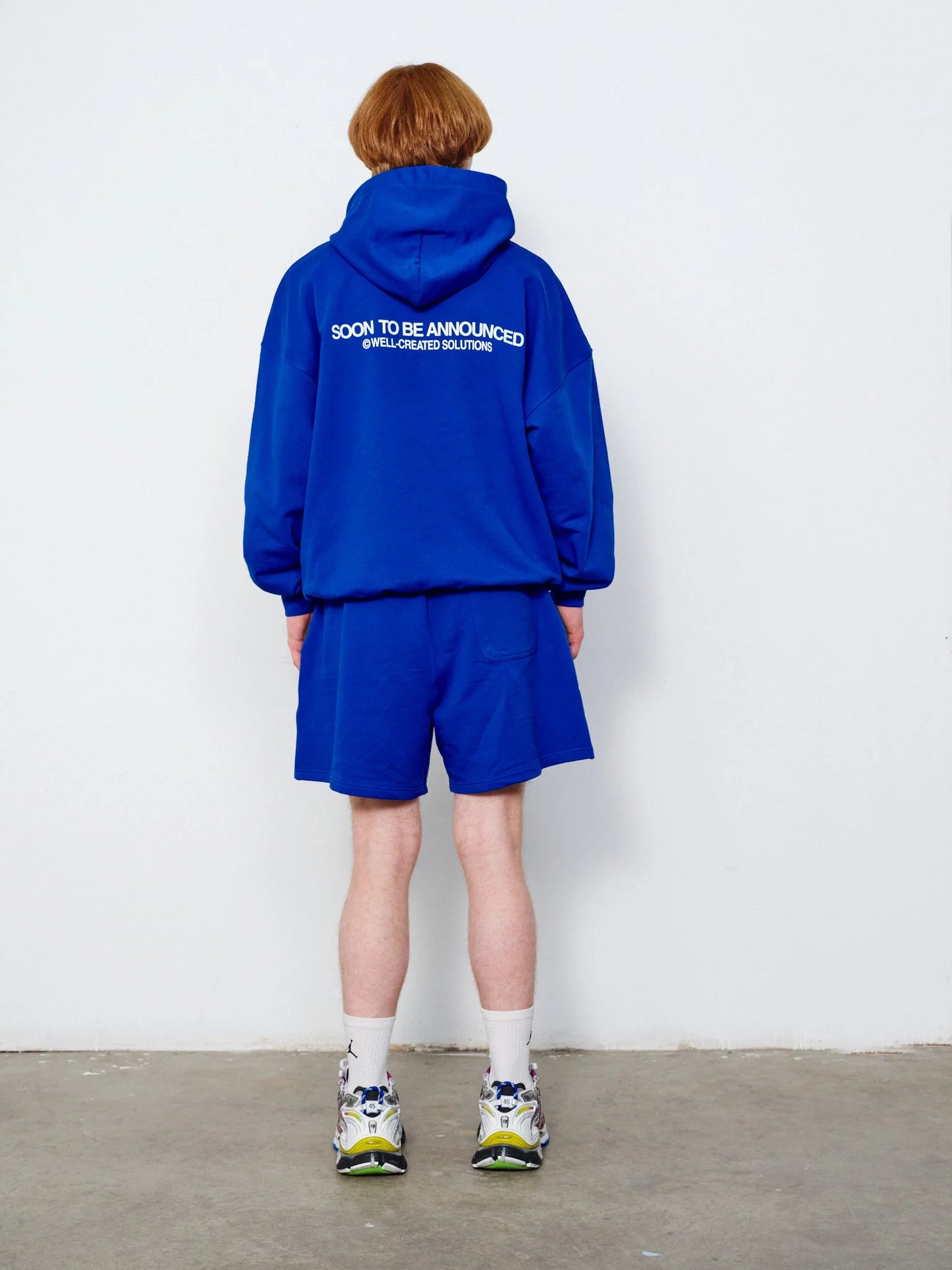 SOON TO BE ANNOUNCED Well Created Hoodie Blue