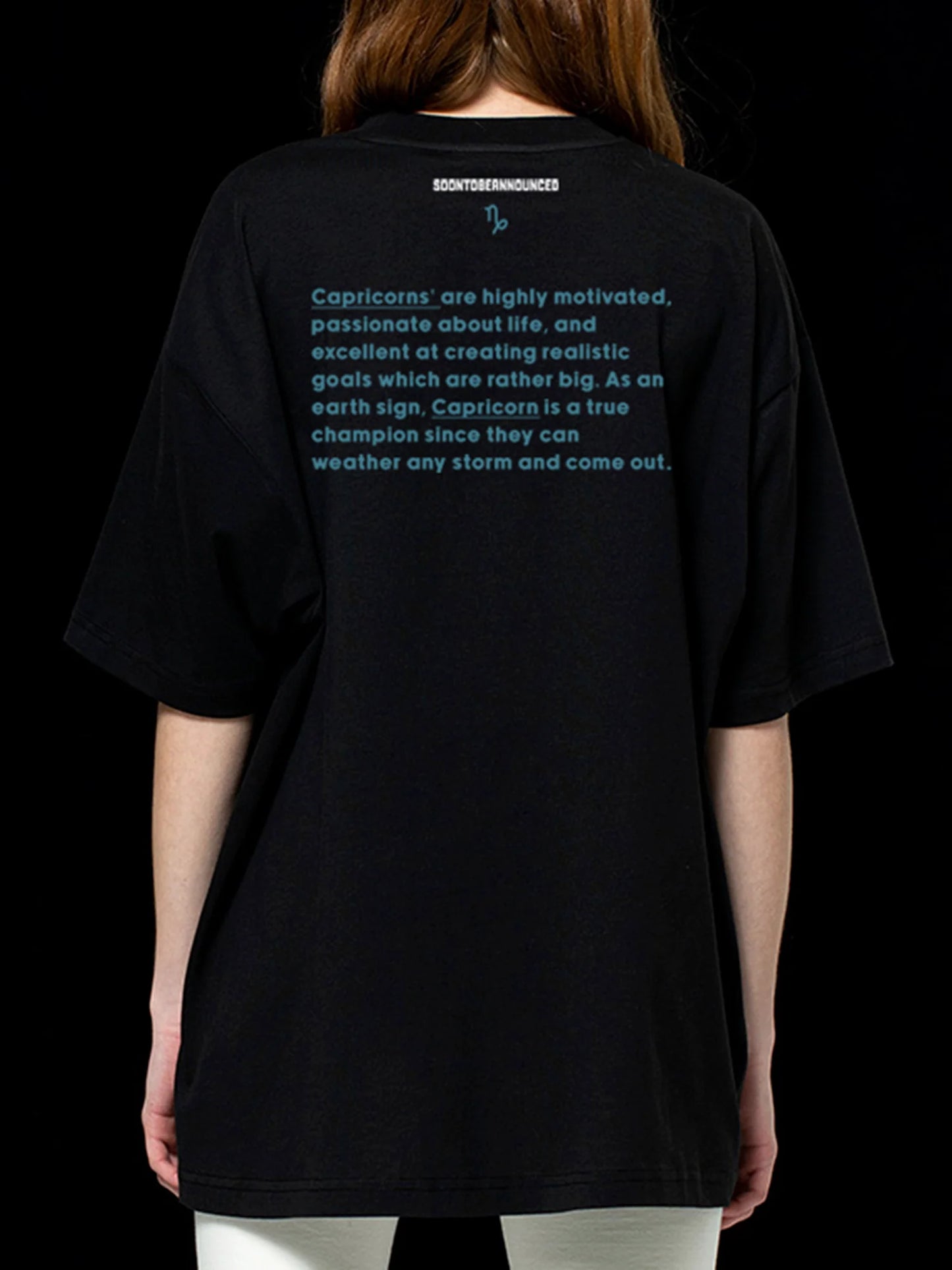 SOON TO BE ANNOUNCED Zodiac T-shirt Capricorn