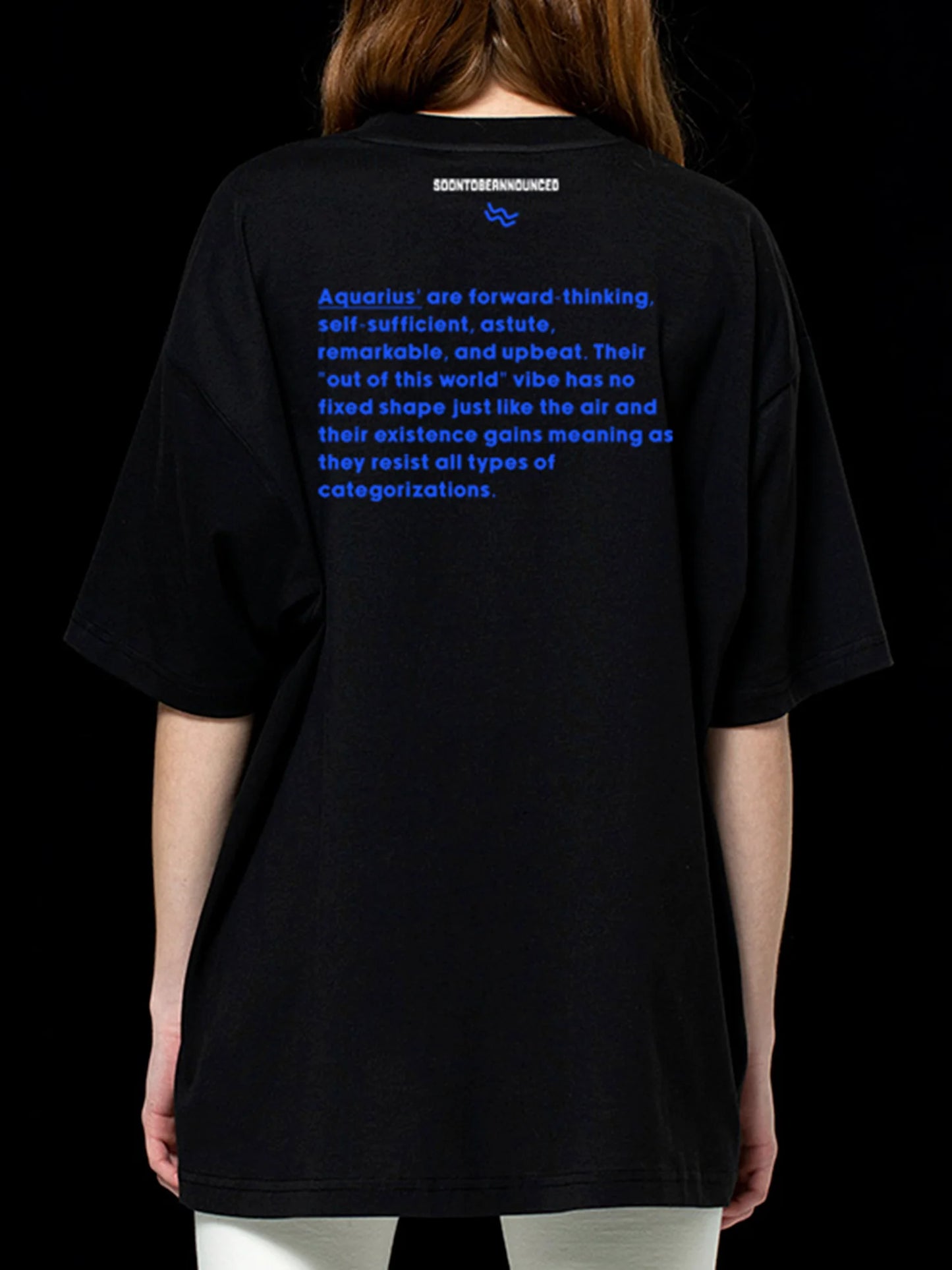 SOON TO BE ANNOUNCED Zodiac T-shirt Aquarius
