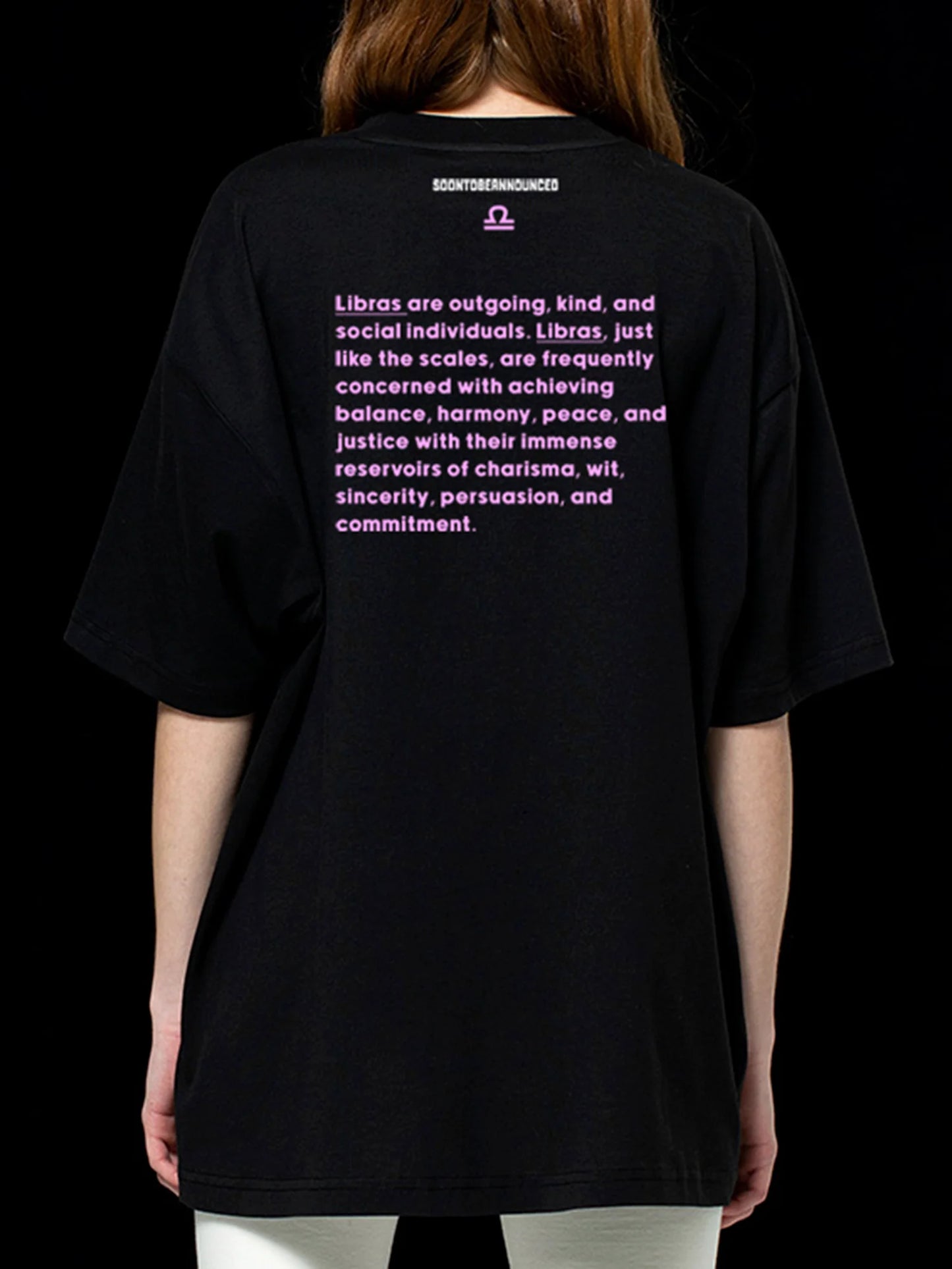 SOON TO BE ANNOUNCED Zodiac T-shirt Libra