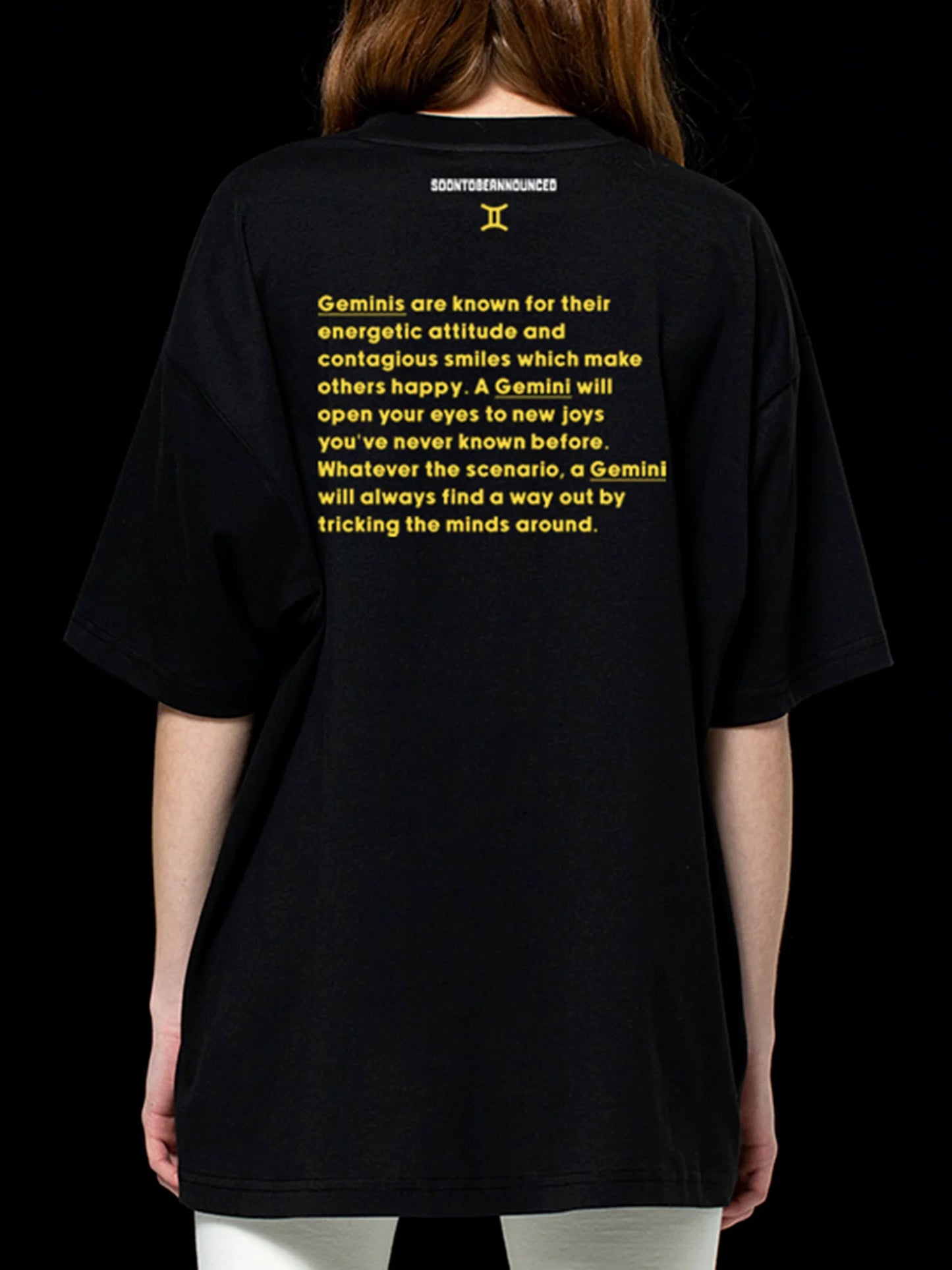 SOON TO BE ANNOUNCED Zodiac T-shirt Gemini