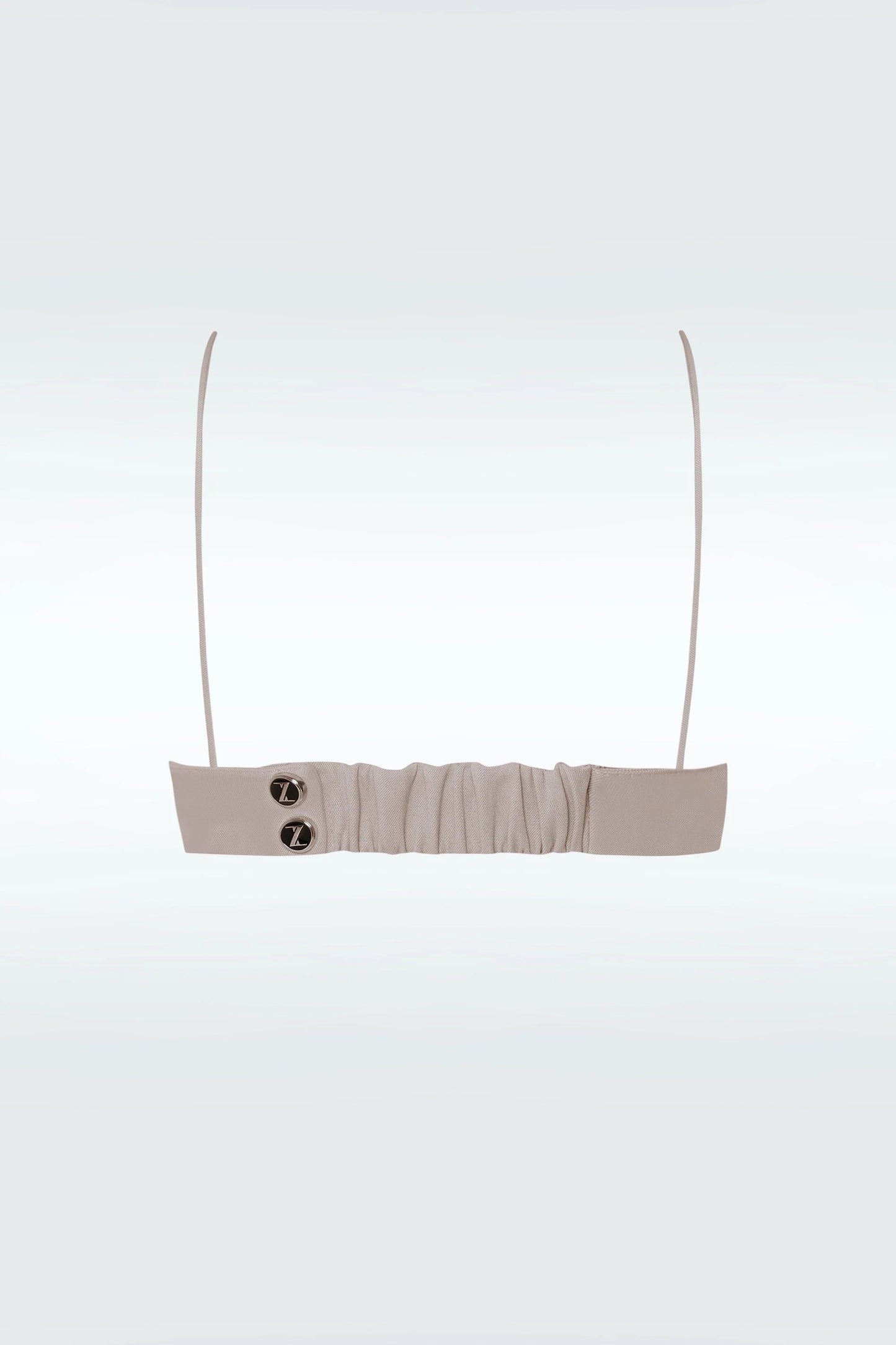 Zeynep Tosun Logo Top Beige
