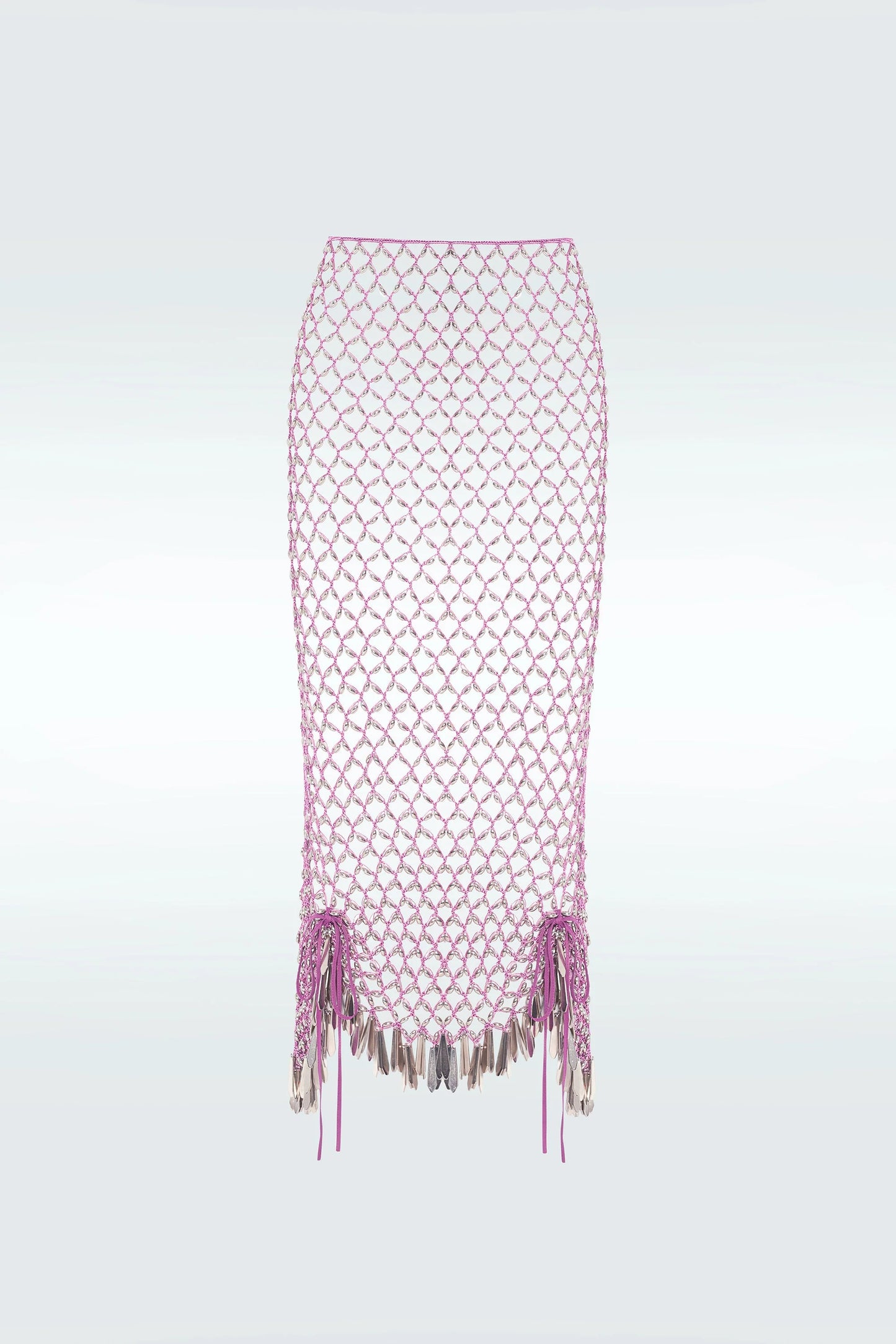 Zeynep Tosun Cannes Midi Skirt Pink