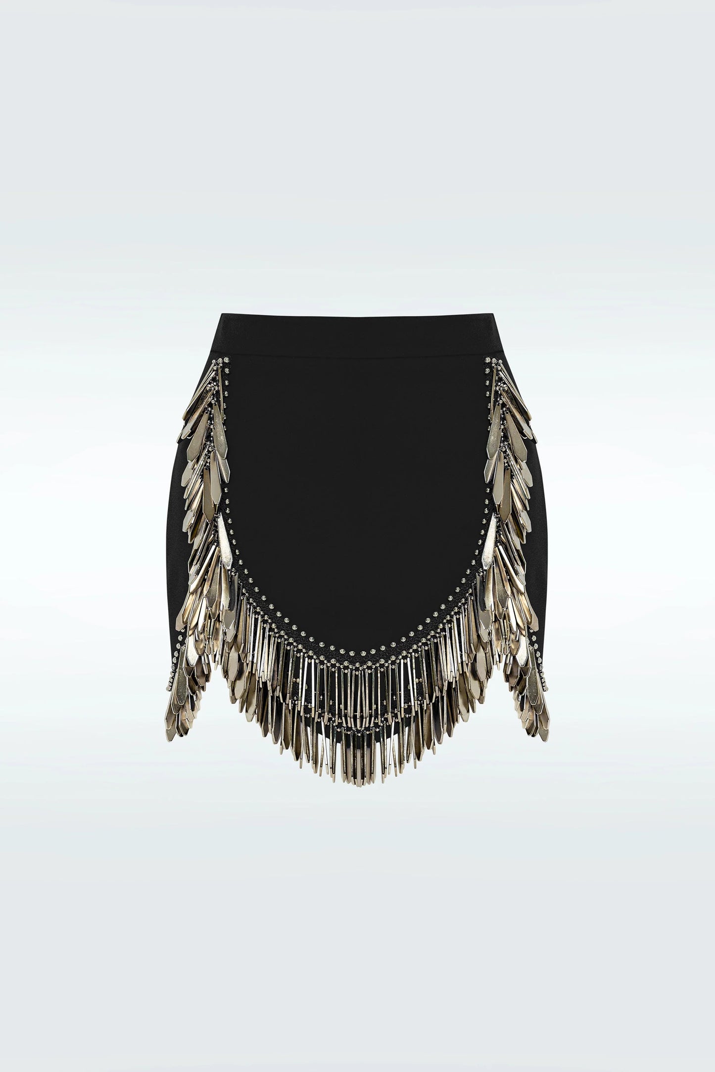 Zeynep Tosun Tassel Me Up Mini Skirt