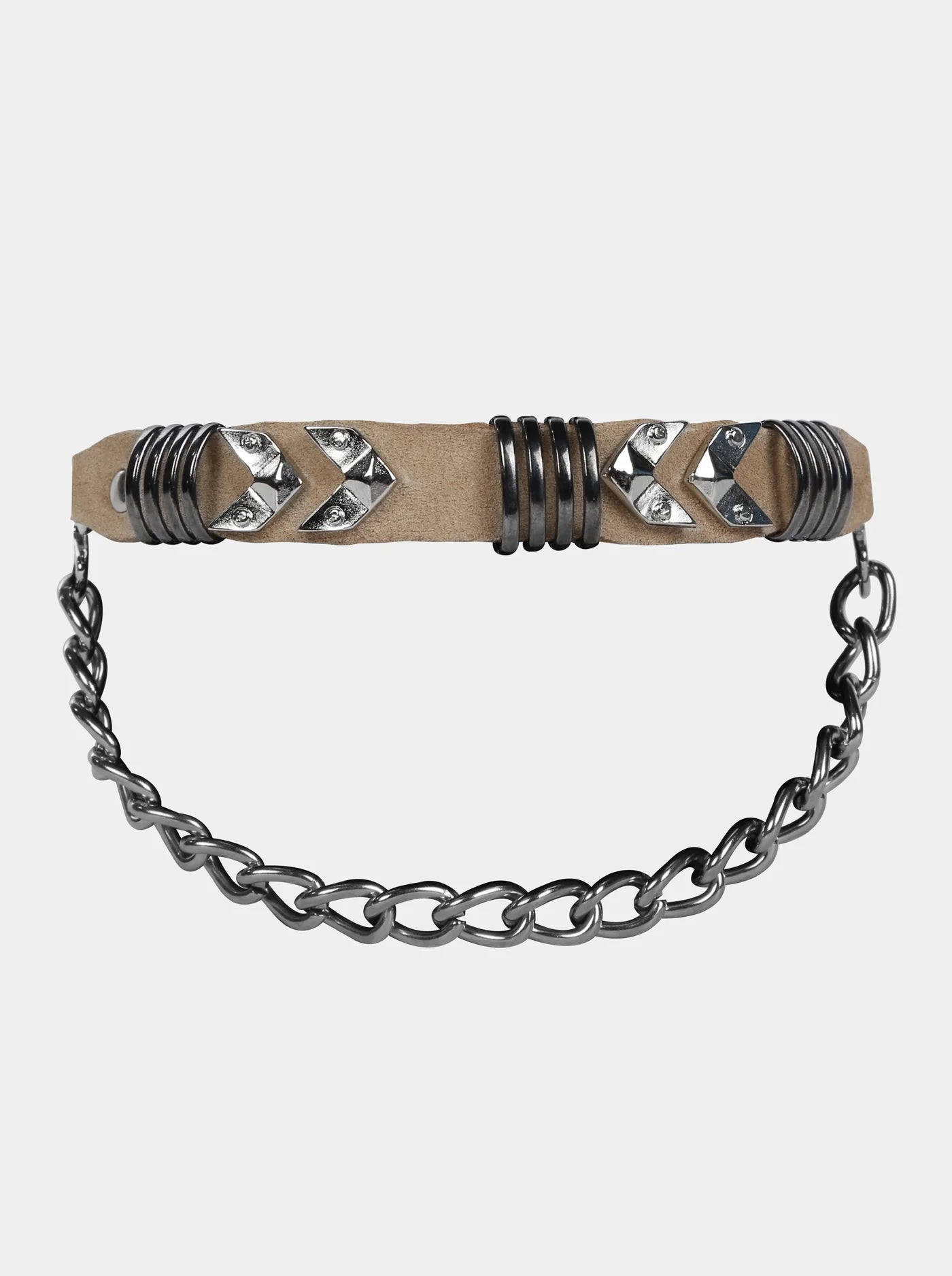 LOIE Unique Camel Leather Boots Belt