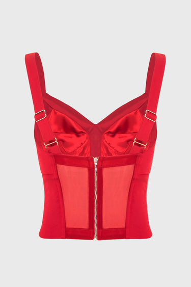 MurMur Sculp Bra Top Red