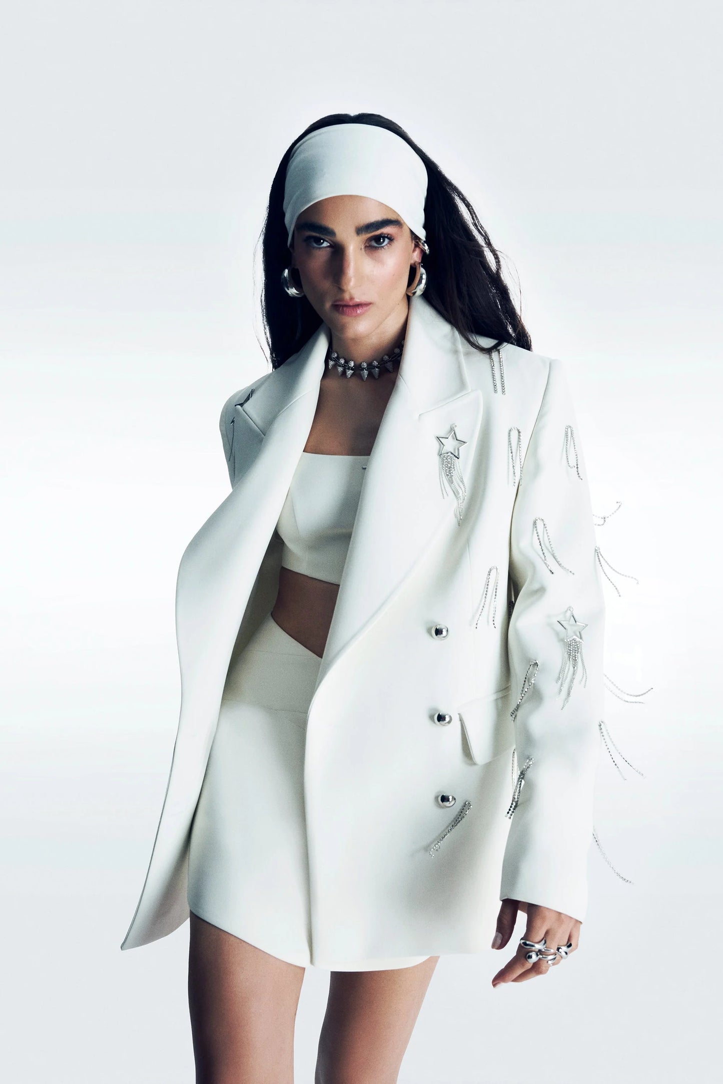 Zeynep Tosun White Night Jacket