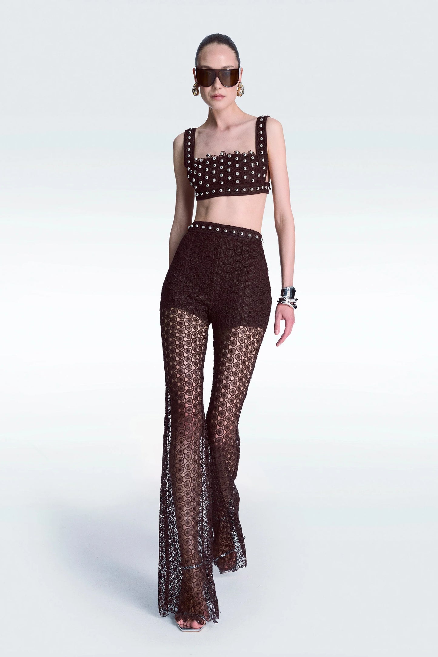 Zeynep Tosun Tablecloth Pants