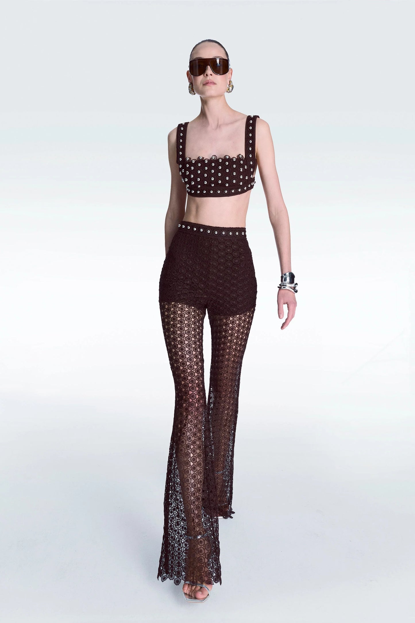 Zeynep Tosun Tablecloth Pants
