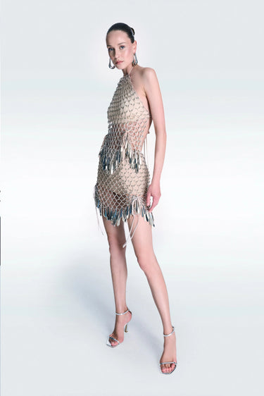 Zeynep Tosun Cannes Top Beige