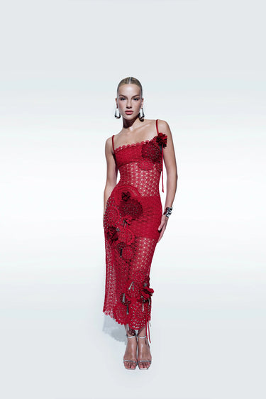 Zeynep Tosun Broderie Flower Dress