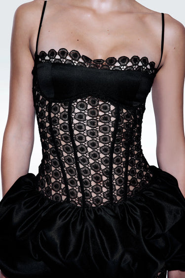 Zeynep Tosun Broderie Balloon Dress