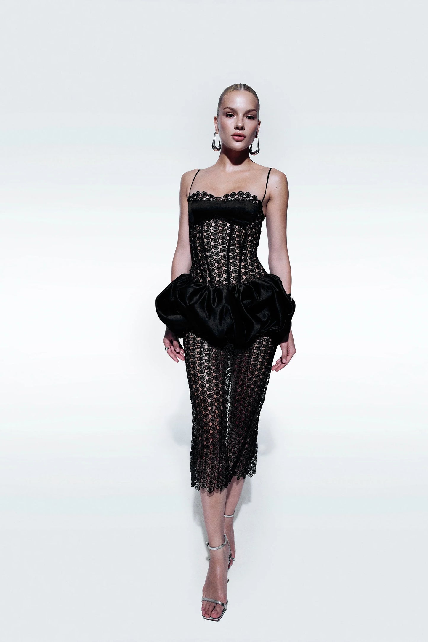 Zeynep Tosun Broderie Balloon Dress
