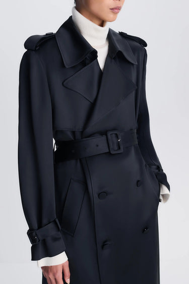Simkhai Alvida Belted Coat Black