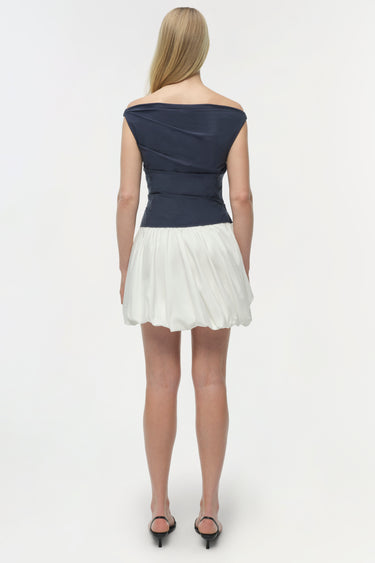 SIMKHAI Salina cotton bubble mini dress
