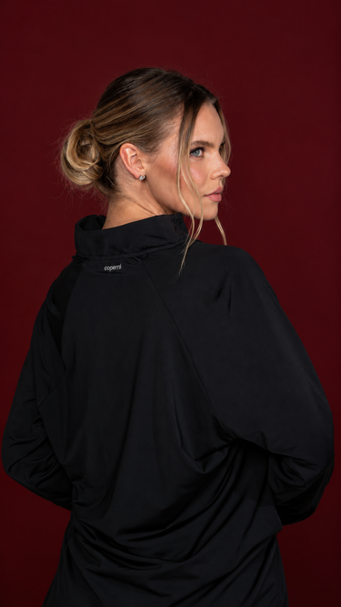 Coperni Technical Black Sarqouel Dress